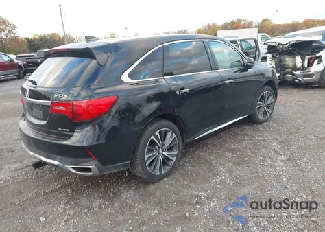 2019 Acura Mdx Technology Pkg z USA, uszkodzony, nr VIN 5J8YD4H52KL032675